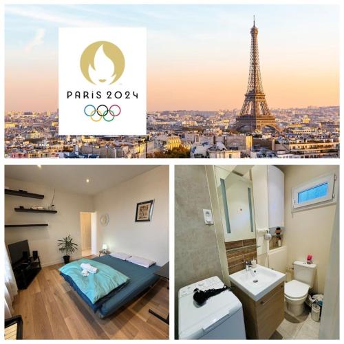 Cosy Appartement Paris proche des Jeux Olympiques