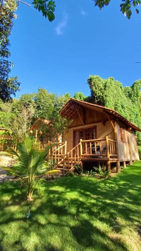 Κήπος έξω από το Villa das cachoeiras