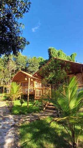 Κήπος έξω από το Villa das cachoeiras