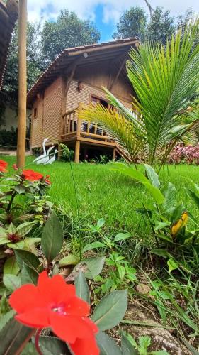 Κήπος έξω από το Villa das cachoeiras