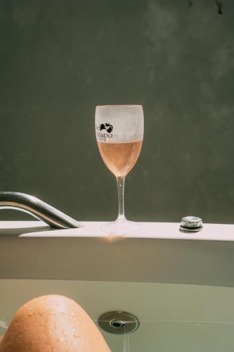 Nápoje v ubytování FLATS SUITE - Experiência e Conforto na charmosa Vila de São Jorge, Goiás