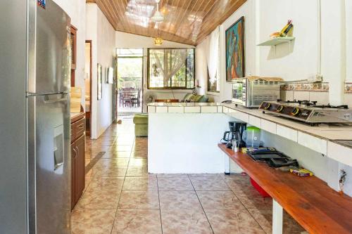 Dapur atau dapur kecil di Casa Los Mangos