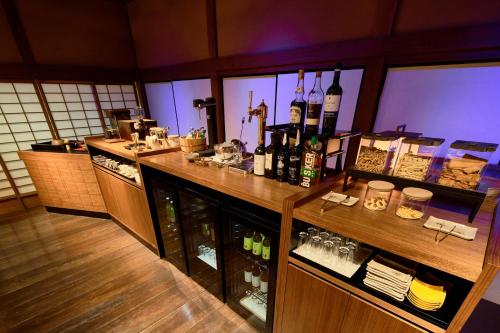 Nápoje v ubytování Ryokan Onomichi Nishiyama