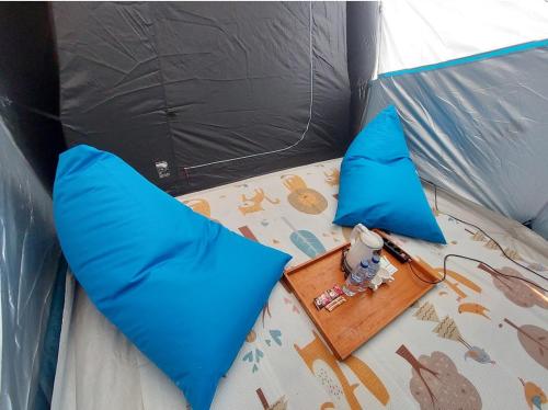 Ένα ή περισσότερα κρεβάτια σε δωμάτιο στο Zoya Hills Glamping