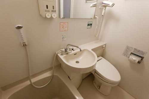 Koupelna v ubytování Washington R&B Hotel Kumagaya Ekimae