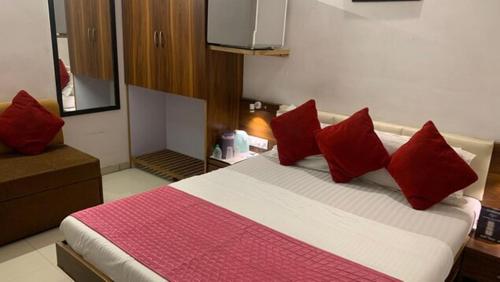 Postel nebo postele na pokoji v ubytování Hotel Chatako
