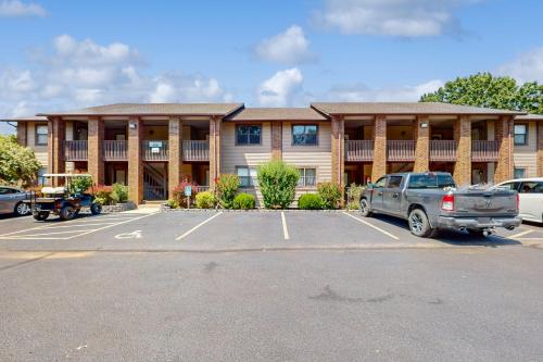 a parking lot in front of a large building at 116 Lake Club Dr, #12 Branson MO in Branson