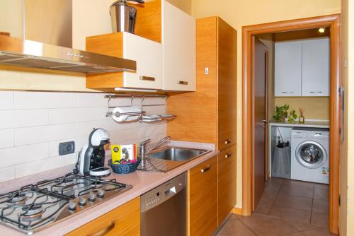 Η κουζίνα ή μικρή κουζίνα στο Casa Vacanze Renata