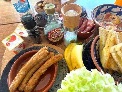 Jídlo v bed and breakfast nebo okolí