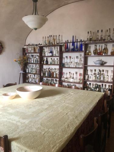 Nápoje v ubytování La Casa di Civita