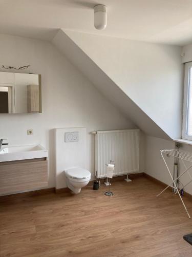 Koupelna v ubytování Bright appartement