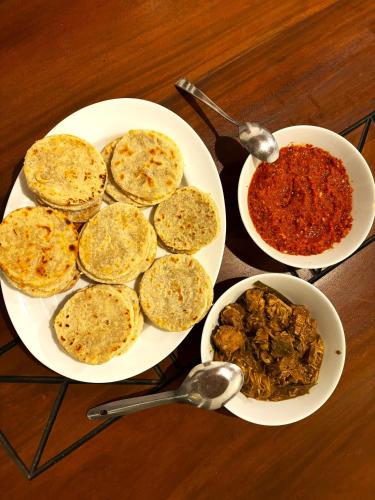 Jídlo v apartmánu nebo okolí