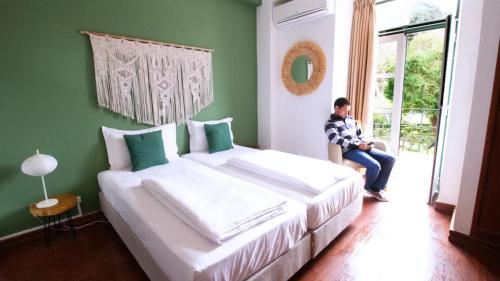Un ou plusieurs lits dans un hébergement de l'établissement WOT Sintra Sarrazola