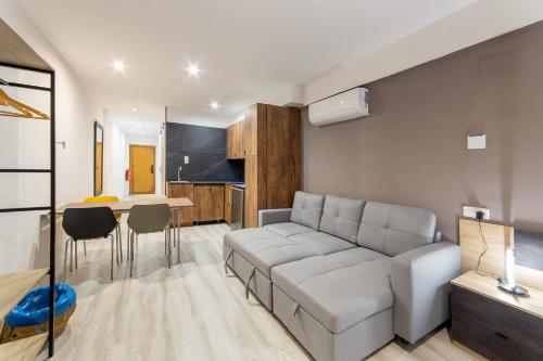 Χώρος καθιστικού στο Albufera Dreams Nature Suites