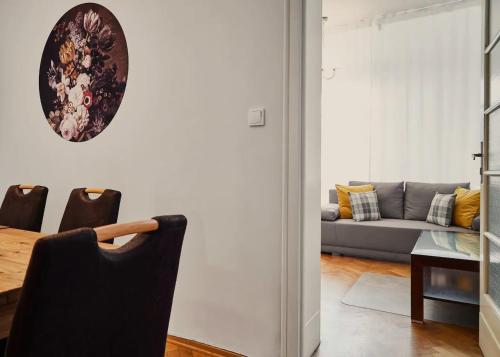 Posedenie v ubytovaní Unique apartments Krasinskiego street