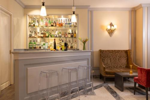 Ο χώρος του lounge ή του μπαρ στο Hotel Della Conciliazione