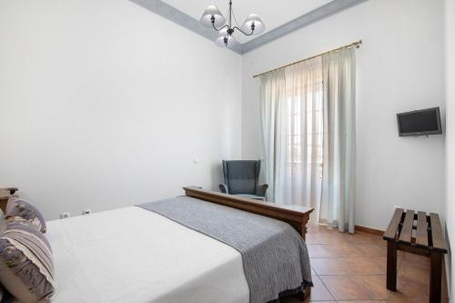 Katil atau katil-katil dalam bilik di Casas do Monte
