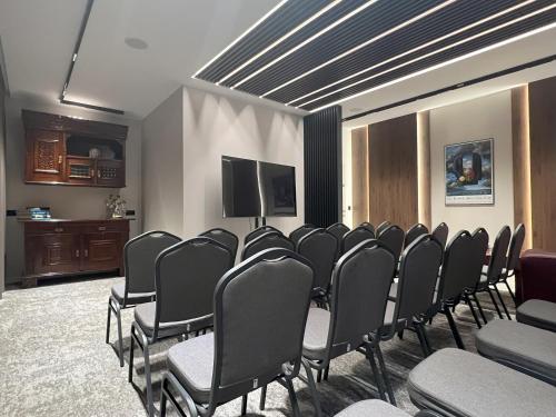 Televisyen dan/atau pusat hiburan di Piotrkowska 89 Residence