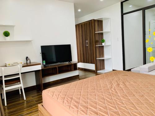 Katil atau katil-katil dalam bilik di DK Apartment 2