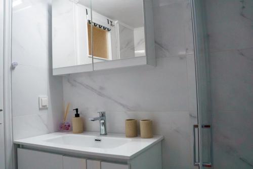 Koupelna v ubytování Stela apartament