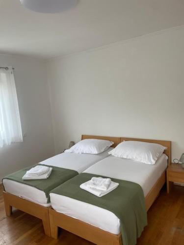 Postel nebo postele na pokoji v ubytování Ferienwohnung Apartment Castello