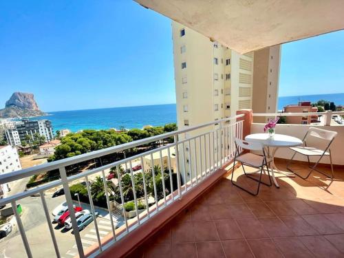 Vistas al mar desde el corazón de Calpe