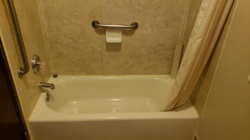 Ένα μπάνιο στο Travelodge by Wyndham Carlsbad NM