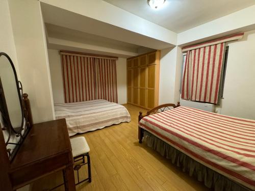 Ένα ή περισσότερα κρεβάτια σε δωμάτιο στο 1 bedroom apartment in the heart of the center