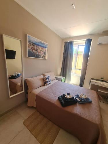 Katil atau katil-katil dalam bilik di B&B LE TRE ISOLE