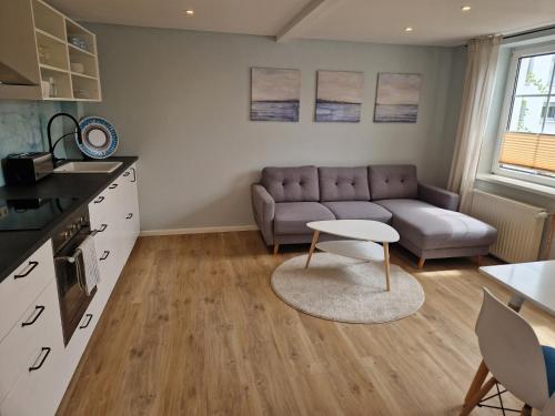 Kuchyň nebo kuchyňský kout v ubytování Haus am Markt