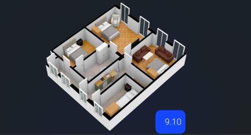 Four-Bedroom, Four King-Size Comfort