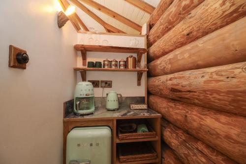 Η κουζίνα ή μικρή κουζίνα στο Copper Lodge
