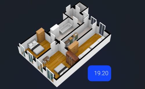 Elegant Three-Bedroom Suite