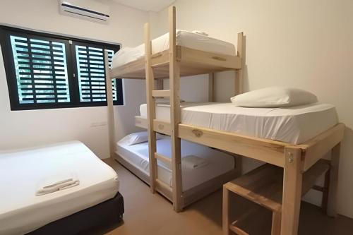 Postel nebo postele na pokoji v ubytování Alojamiento completo en el mejor clima de Colombia