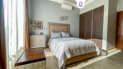 Postel nebo postele na pokoji v ubytování Lujoso departamento en Leon