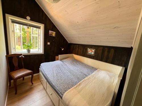 Postel nebo postele na pokoji v ubytování Villa Margit 2nd floor apartment