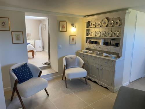 Kuchyň nebo kuchyňský kout v ubytování Apartment on Cap d'Antibes