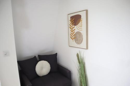 Ruang duduk di Cosy Sun-Mantes-la-Jolie