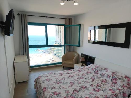 Postel nebo postele na pokoji v ubytování Atrium Appartement