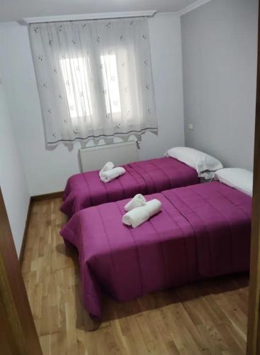 Postel nebo postele na pokoji v ubytování Mareas vivas