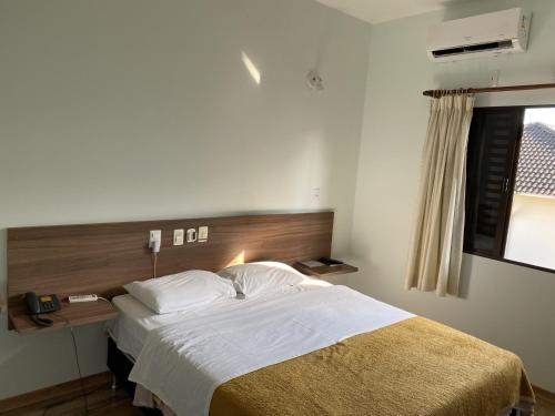 Hotel Valle Sulにあるベッド