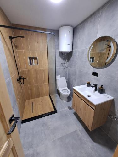 Koupelna v ubytování Apartments S&S