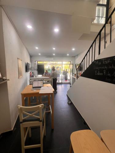 Posezení v ubytování Göreme Hostel