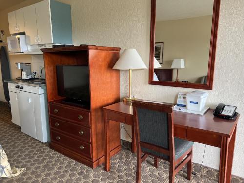 Kuchyň nebo kuchyňský kout v ubytování Travelodge by Wyndham Drumheller AB