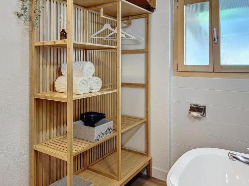 Koupelna v ubytování Appartement STERN - Confort au coeur de Saas-Fee