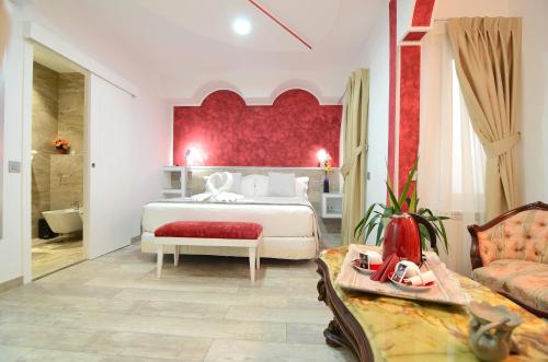 Ένα ή περισσότερα κρεβάτια σε δωμάτιο στο Hostal Alexis Madrid