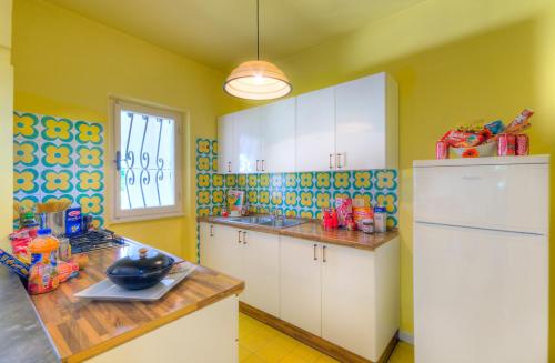 Dapur atau dapur kecil di Villaggio Riva Musone
