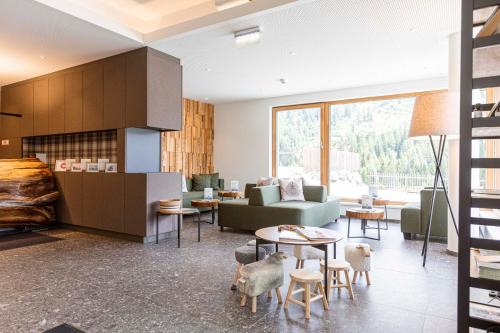 Istumisnurk majutusasutuses Almresort Sonnenalpe Nassfeld