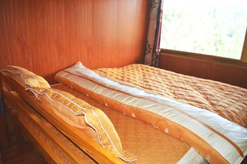 Postel nebo postele na pokoji v ubytování Nature Homestay Mù Cang Chải