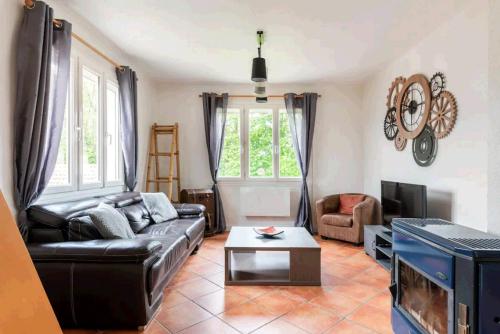 Jolie appart T4 La Zoune avec jardin 8 personnes